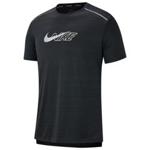 Nike Dri Fit Miler Flash Novelty XL Black / Reflective Silver