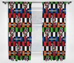 Nintendo Mario 'Champs' 72 Inch Drop Curtain Set, Multi-Colour