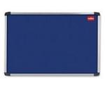 nobo Professional Noticeboard Felt Aluminium Frame 1200x900mm Blue