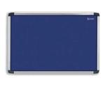 nobo Professional Noticeboard Felt Aluminium Frame 1500x1000mm Blue