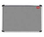 nobo Professional Noticeboard Felt Aluminium Frame 900x600mm Grey