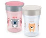 NUK Magic Cup 2-pack Koala/Bear pink/grey