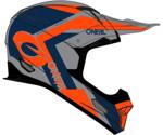 O'Neal Fury helmet Hybrid blue/orange