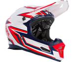 O'Neal Fury helmet Rapid silver/red