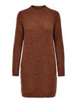 ONLY Women's Onljade L/s Dress Cc KNT, Brown (Ginger Bread Ginger Bread), 8 (Size: X-Small)