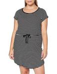 ONLY Women's Onlmay S/s Dress Noos, Multicolour (Black Stripes: Thin Stripe Cl. Dancer), 12 (Size: Medium)