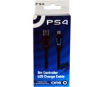 ORB PS4 3m Controller LED Charge Cable