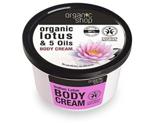 Organic Shop Organic Lotus & 5 Oils Body Cream (250ml)