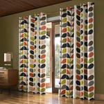 Orla Kiely - Multi Stem - Multi - Eyelet Curtains - 46x54″/117x137cm