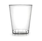 Pack of 40 Crystal Clear Party Reusable Plastic Cups/Tumblers - 7oz (200ml)