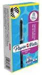 Paper Mate Erasable Gel Pen, Medium 0.7 mm Tip - Black, Box of 12