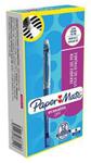 Paper Mate Erasable Gel Pen, Medium 0.7 mm Tip - Blue, Box of 12