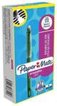 Paper Mate Erasable Gel Pen, Medium 0.7 mm Tip - Green, Box of 12