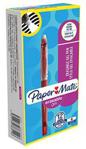Paper Mate Erasable Gel Pen, Medium 0.7 mm Tip - Red, Box of 12