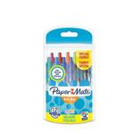 Paper Mate InkJoy 100 Mini Ballpoint Pen | Medium Point (1.0mm) | Assorted Fun Colours | 12 Count