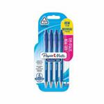 Papermate Flexgrip Gel Pen Pack of 4, Blue