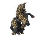 Papo Horse of Knight bull black (39918)