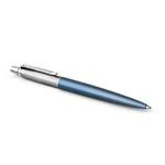 PARKER Jotter Gel Pen, Waterloo Blue, Medium Nib Black Ink (0.7 mm), Gift Box (2020650)