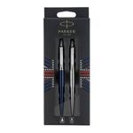 Parker Jotter London Duo Discovery Pack | with Ballpoint Pen (Royal Blue) & Gel Pen (Stainless Steel)