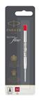 Parker Quinkflow Ball Pen Refill Medium Nib, Red