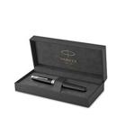 Parker Sonnet Rollerball Pen | Matte Black Lacquer with Palladium Trim | Fine Point Black Ink | Gift Box