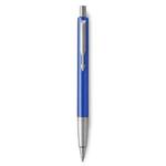 Parker Vector Rollerball Pen | Blue with Chrome Trim | Medium Point Blue Ink | Gift Box