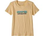 Patagonia Women's Pastel P-6 Logo Organic Crew T-Shirt (39576)