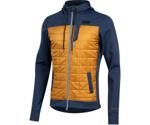 Pearl Izumi Versa Quilted Hoodie Men's navy/berm brown