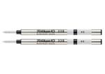 Pelikan 338 Fine Rollerball Refill - Black (Pack of 2)