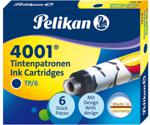 Pelikan 4001 6 Ink Cartridge