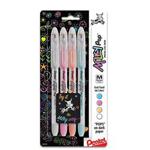 PENTEL ARTS Milky POP Gel PENS Assorted, Multi-Coloured, One Size