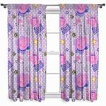 Peppa Pig Happy' 72 Inch Curtain Set, Fabric, Multi-Colour, 168 x 0.03 x 182 cm