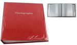 Pfennig N Squid 6'' x 4'' Memo Slipin Photo Album Holds 140 Photos Photography Storage (Red)