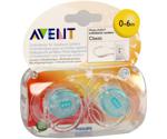 Philips AVENT Translucent Soothers (0-6 Months)