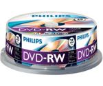 Philips DVD-RW 4,7GB 120min 4x 25pk Spindle