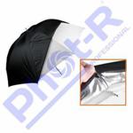 Phot-R Professional 2x 43″/109cm 2-in-1 Black/White Studio Collapsible Umbrella