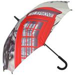 Pierre Cardin Compact Long Handled Umbrella (London Iconic)