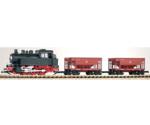 Piko Starter Set Freight Train 80 + 2 Freight Cars DB (37100)