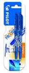 Pilot Frixion 0.7 mm Rollerball Pen - Blue (Pack of 2)