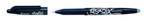 Pilot Frixion Erasable Rollerball Pen, 0.7 mm Tip - Black, Box of 12