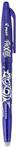 Pilot Frixion Erasable Rollerball Pen - Blue (Pack of 3) Single 3er Pack + Radierer Blue