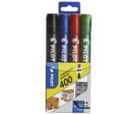 Pilot Permanent-Marker 400, Pack of 4 (501466)