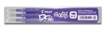 Pilot Refills for Frixion Clicker Rollerball 0.5 mm (Pack of 3) - Violet
