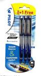 Pilot V Ball Grip Rollerball Pens Medium 0.7mm tip Blue Ink - Blistercarded 3