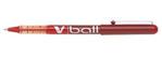 Pilot Vball 5 Liquid Ink Rollerball 0.5 mm tip (Box of 12) - Red