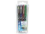 Pilot Vball 7 Rollerball Pen VB, Pack of 4, Assorted Colours