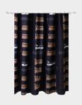 PLAIN LAZY DJ BEDROOM COTTON CURTAINS SET 66 X 54 ″ INCHES MATCHES DUVET - NEW