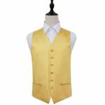 Plain Satin Waistcoat-gold-40