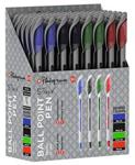 Platignum S-Tixx Ball Point Pen - Multi-Coloured [Pack of 50] Ref: 50516