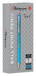 Platignum Tixx Turquoise Ballpoint Pen [Pack of 12] 600 m Writing Length [Ref: 50492]